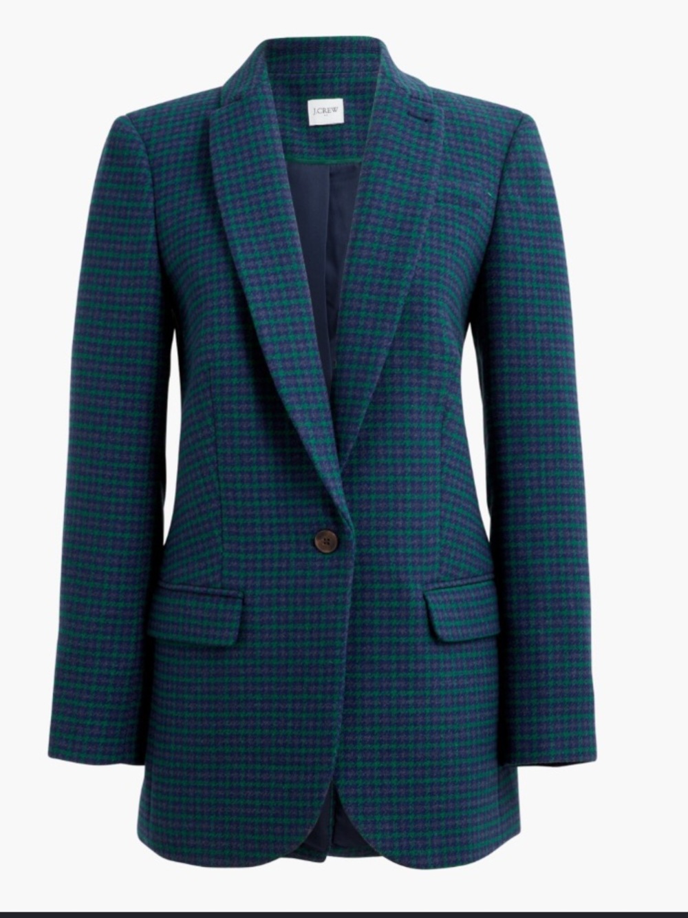 J Crew Women’s Plaid Blazer